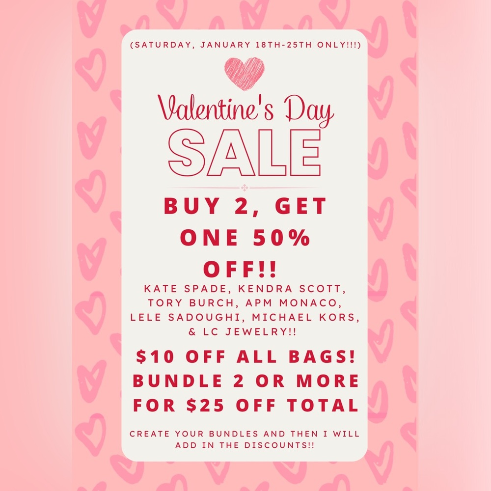 7 DAY VALENTINES DAY SALE!!!! ♥️ 💌 🫶🏻😘💋
